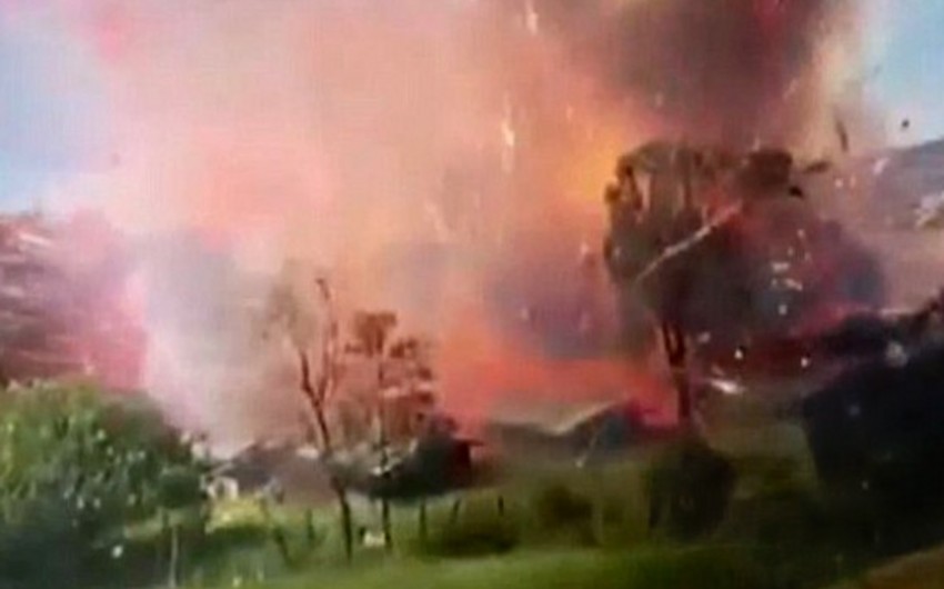 ​В Колумбии взорвалась фабрика фейерверков