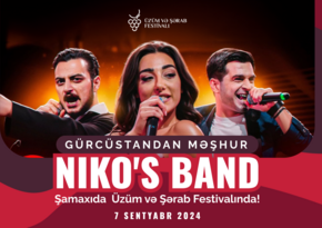 Mahnısı dünya hitinə çevrilən “Niko’s Band” Üzüm və Şərab Festivalında 