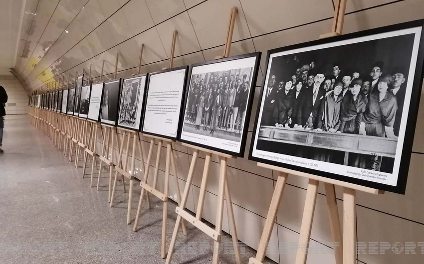 Photo exhibition of Turkey's first female lawyer of Azerbaijani origin opens