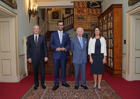 King Charles III receives COP29 President-designate Mukhtar Babayev