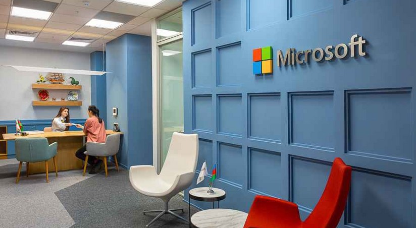 Is Microsoft closing its representative office in Azerbaijan? 