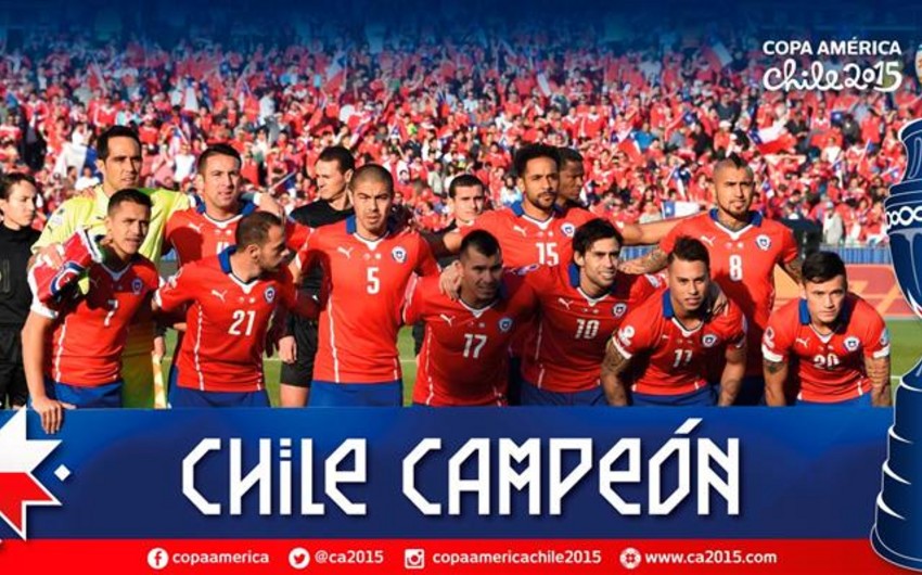 ​Çili futbol üzrə Amerika Kubokunun qalibi olub - VİDEO