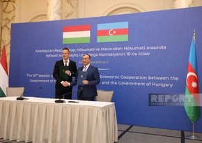 Azərbaycan-Macarıstan Hökumətlərarası Komissiyasının iclasının yekunlarına dair protokol imzalanıb