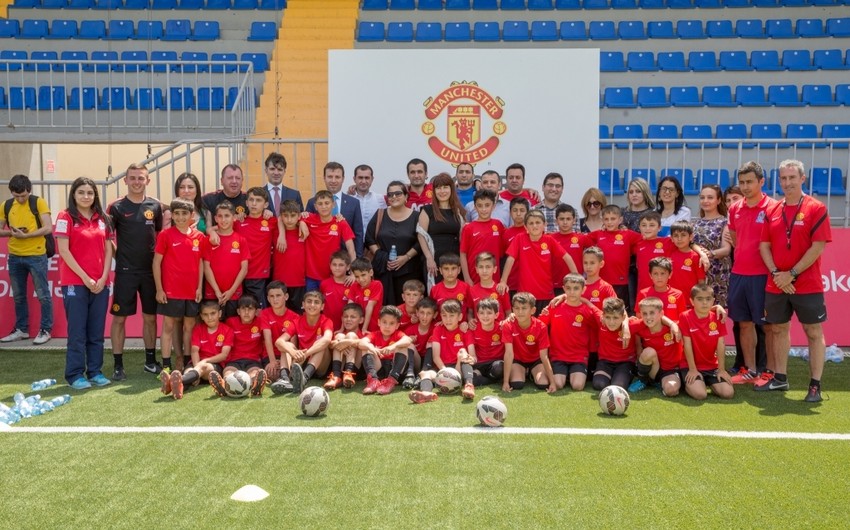 The next stage of Manchester United Summer Soccer School starts
