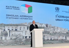 President Ilham Aliyev: Eastern Zangazur is now being totally reconstructed