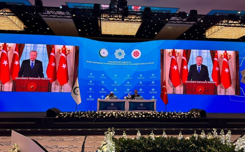 Azərbaycan İƏT-in İstanbulda keçirilən nazirlər konfransının sessiyasında təmsil olunub