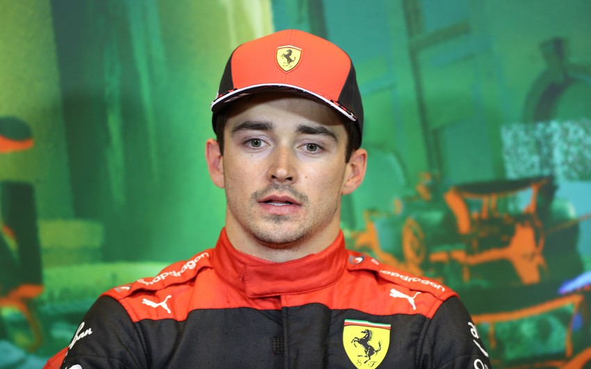 Charles Leclerc enters Azerbaijan Grand Prix history