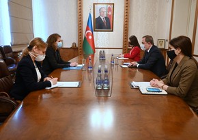 Jeyhun Bayramov meets with Head of ICRC Delegation in Azerbaijan