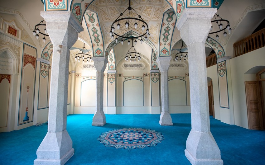 Saatli Mosque opened in Shusha after restoration work carried out by Heydar Aliyev Foundation