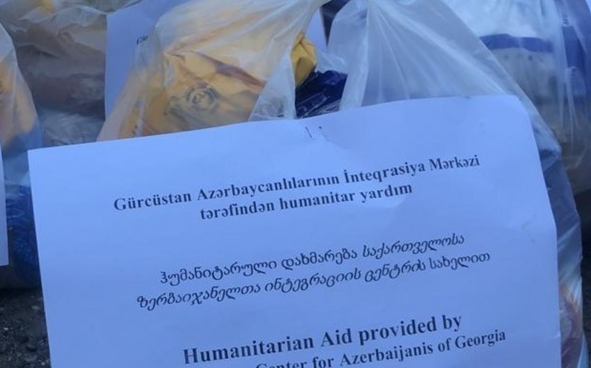 GAİM Gürcüstanda daha 150 ailəyə yardım göstərdi