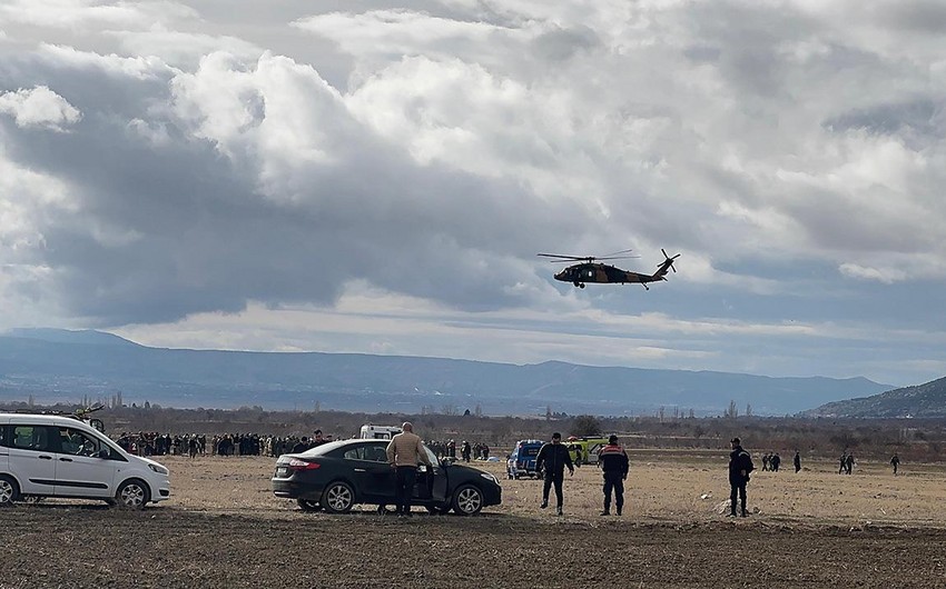  Military helicopter crashes in Türkiye's Isparta province