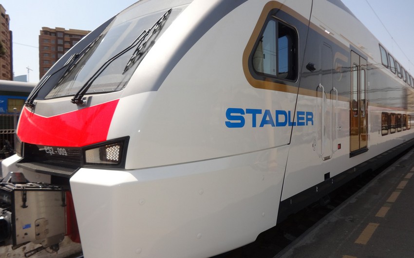 Bakıdan Rusiyaya sərnişin daşınmasında “Stadler Rail Group”un istehsal etdiyi sürətli qatarlardan istifadə ediləcək