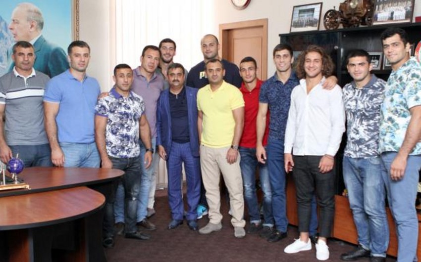В Федерации дзюдо Азербайджана прошла встреча с членами сборной, которая выступит на чемпионате мира - ВИДЕО
