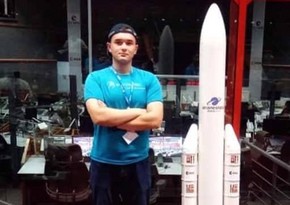 BHOS student attends launching of Azerbaijani new satellite