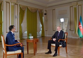 President Ilham Aliyev was interviewed by Real TV