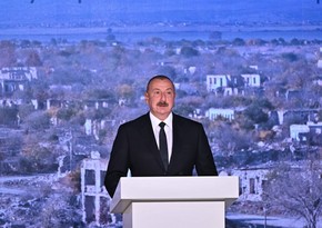 President Ilham Aliyev: Aghdam was destroyed during years of occupation