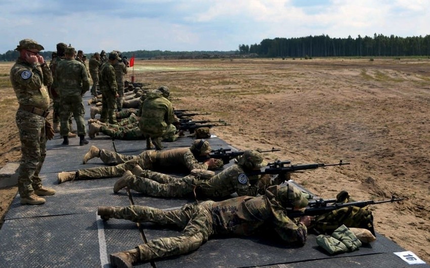 Азербайджанские снайперы, участвующие в конкурсе Снайперский рубеж, вышли в полуфинал