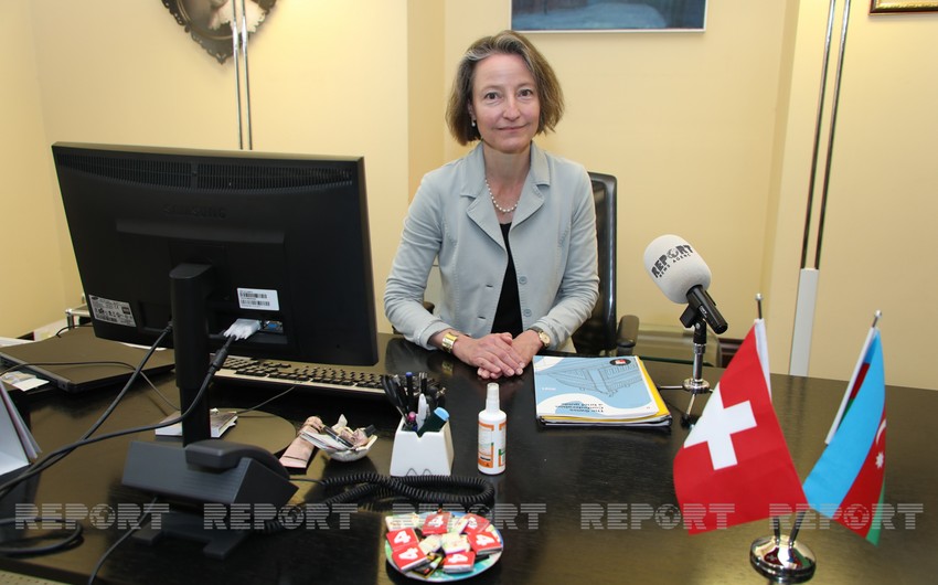 Ambassador Muriel Peneveyre: I am very glad that Swiss national team will play in Baku - INTERVIEW