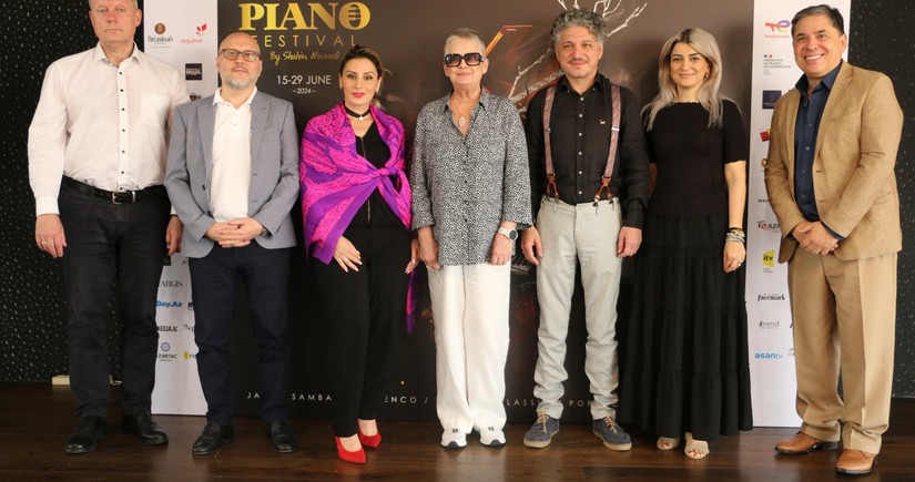 В Landmark Baku состоялась пресс-конференция третьего международного Baku Piano Festival