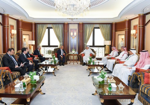 Микаил Джаббаров встретился с президентом Saudi Aramco 