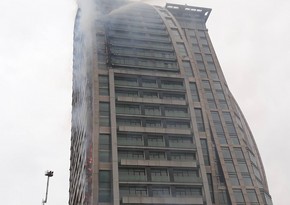 Fire in Trump Tower business center in Baku extinguished- PHOTO REPORT - VIDEO - UPDATED - 3