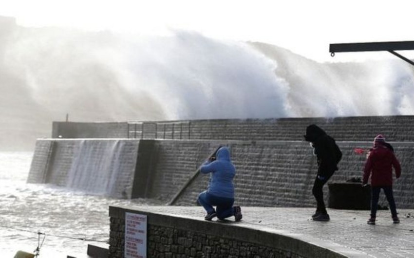 Three people died as storm Eleanor swept across Europe