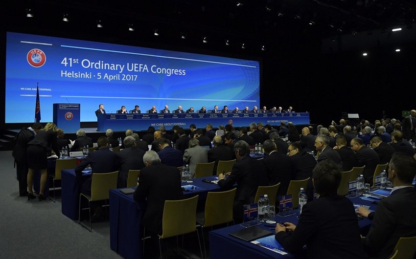 AFFA rəsmiləri UEFA-nın Konqresində iştirak edir