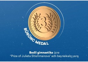 Azərbaycan bədii gimnastları beynəlxalq turnirdə 5 medal qazanıblar
