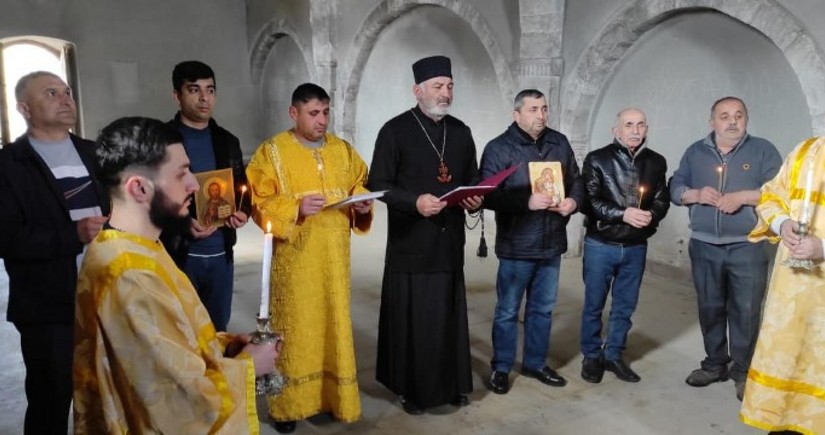 Албано-удинская христианская община почтила память жертв Ходжалинского геноцида в Гадруте