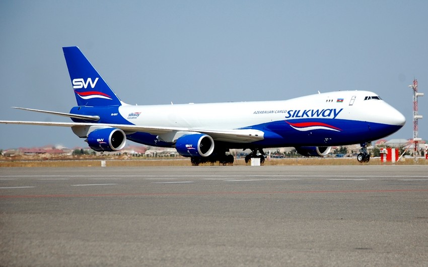 ​“Silk Way West” daha bir “Boeing 747-8 Freighter” təyyarəsi alıb