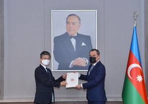Azerbaijani FM discusses situation in region with new Korean ambassador