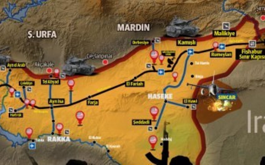 Турецкая армия сообщила о деталях предстоящей операции на востоке Евфрата