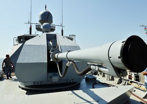 Russian warships in Baku - PHOTOS