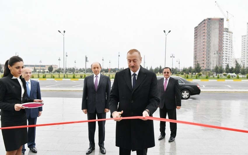 Prezident Binəqədi Rayon Məhkəməsinin yeni inzibati binasının açılışında iştirak edib - YENİLƏNİB
