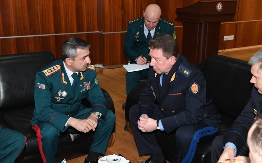 Начальник ГПС Азербайджана встретился с главой Погрануправления Дагестана