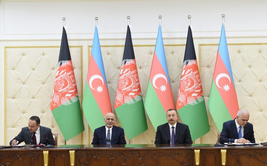 Azerbaijan-Afghanistan documents signed
