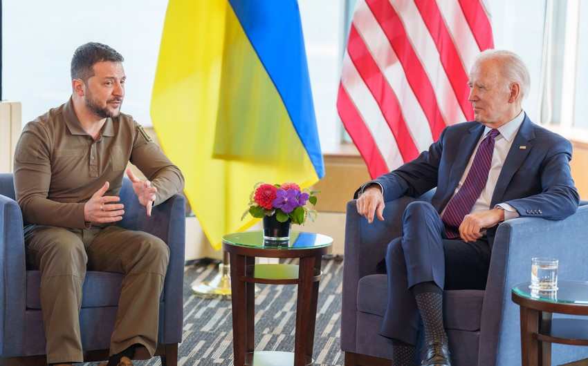 Bayden: “ABŞ Ukraynaya döyüş sursatı, artilleriya qurğuları, zirehli maşınlar verəcək”