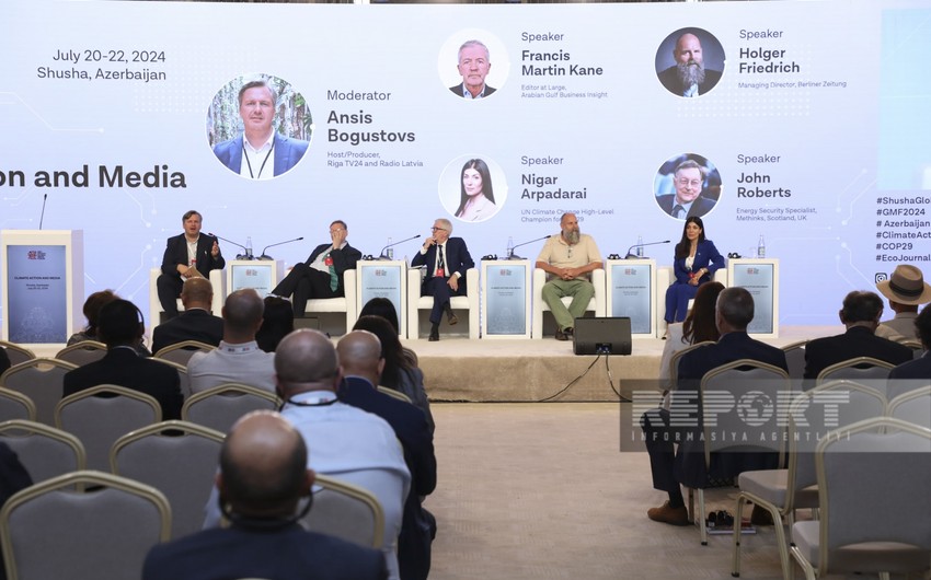 Shusha hosts final panel as part of Global Media Forum