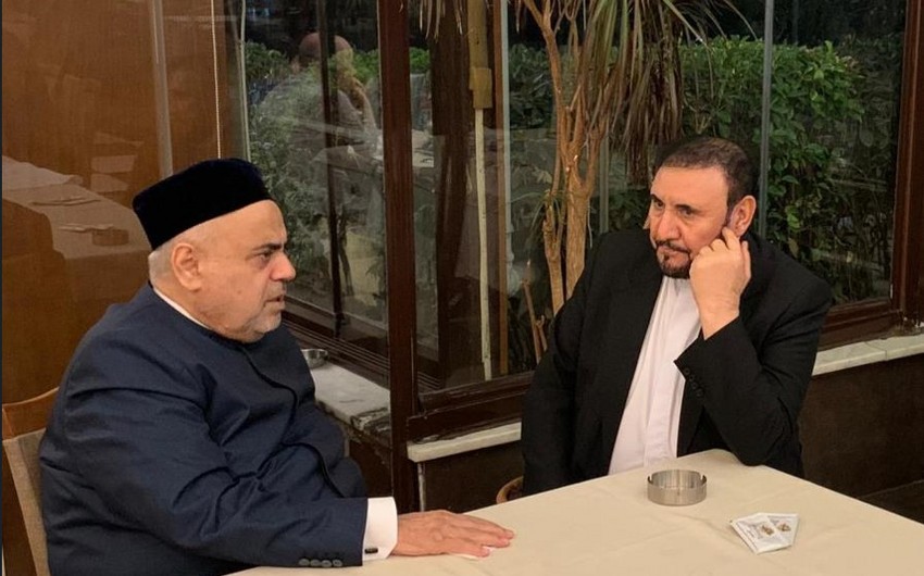 Аллахшукюр Пашазаде встретился с лидером джафаритской общины Турции