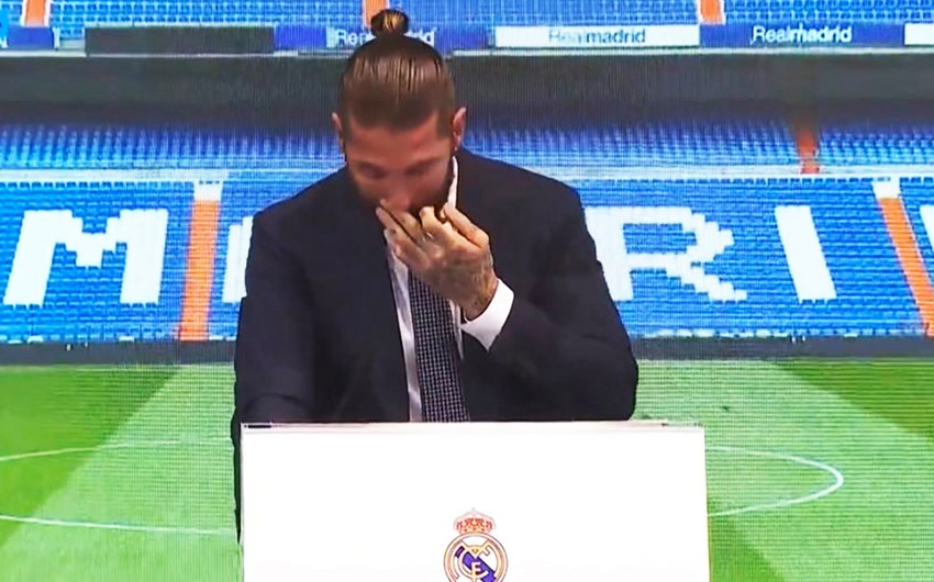 Ramos Real Madridlə vidalaşarkən ağladı