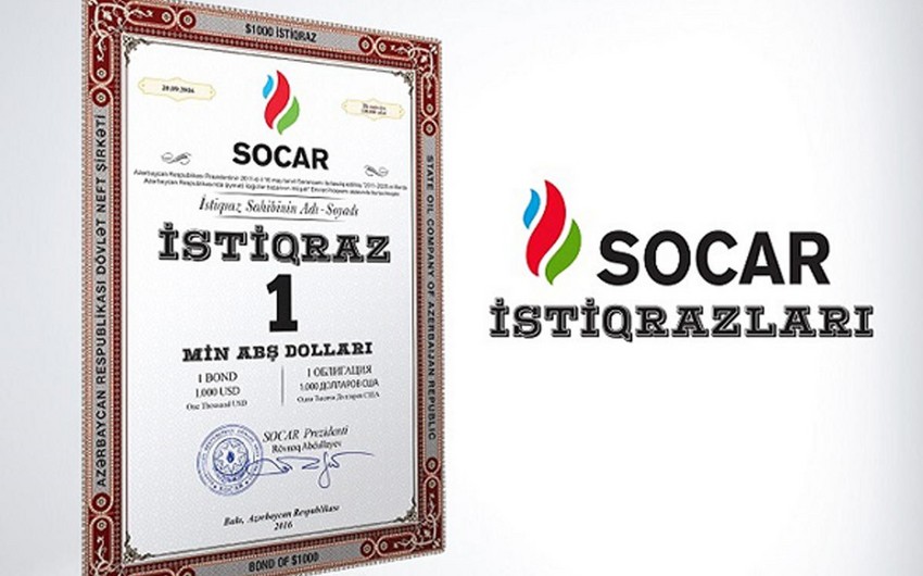 Deals made under SOCAR's bond for 1 mln USD