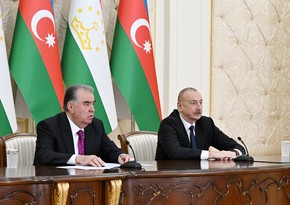 Рахмон: Мы удовлетворены уровнем плодотворного сотрудничества с Азербайджаном в сфере безопасности
