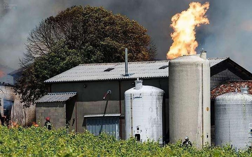 Пожар во Франции уничтожил 250 000 литров коньяка