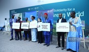 BIG holds protest action at COP29 venue against nuclear tests in colonial territories