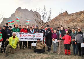 Турецкие альпинисты почтили память жертв Ходжалинской трагедии
