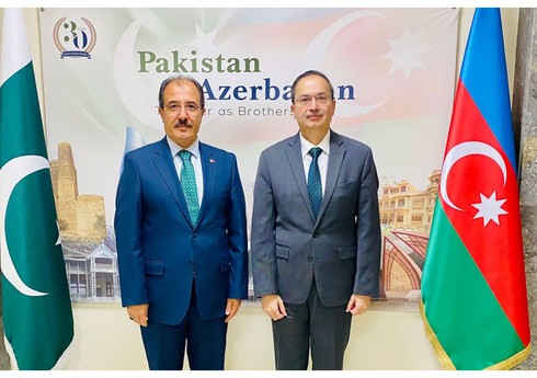 Послы Турции и Пакистана в Азербайджане провели встречу 