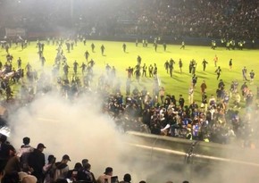 174 dead after fans stampede to exit soccer match in Indonesia
