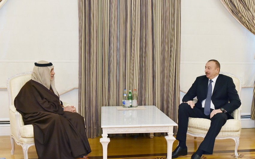 Президент Азербайджана Ильхам Алиев принял принца Саудовской Аравии