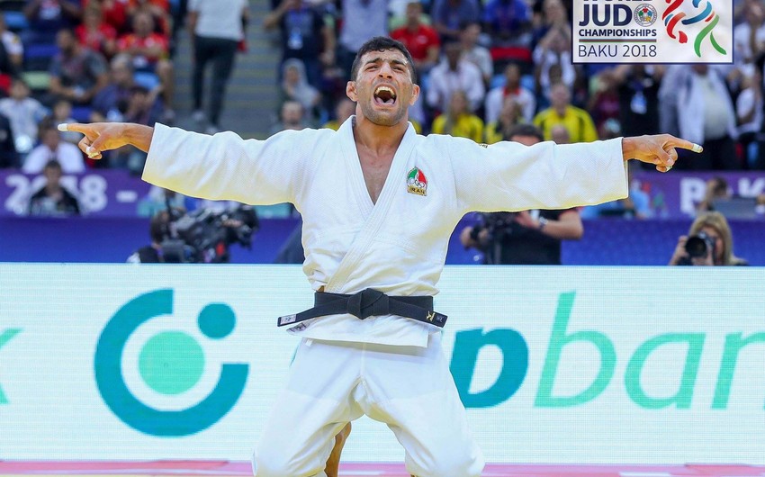Золотой призер Бакинского чемпионата мира по дзюдо: Я - азербайджанец - ВИДЕО