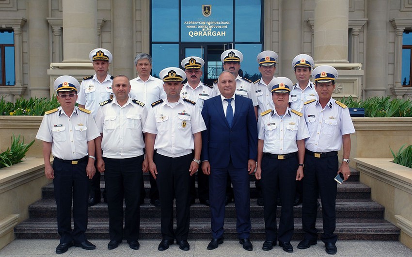 Delegation of Vietnam’s Navy on a visit to Azerbaijan